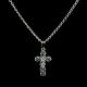 Handcrafted Classic Cross 925 Sterling Silver Necklace